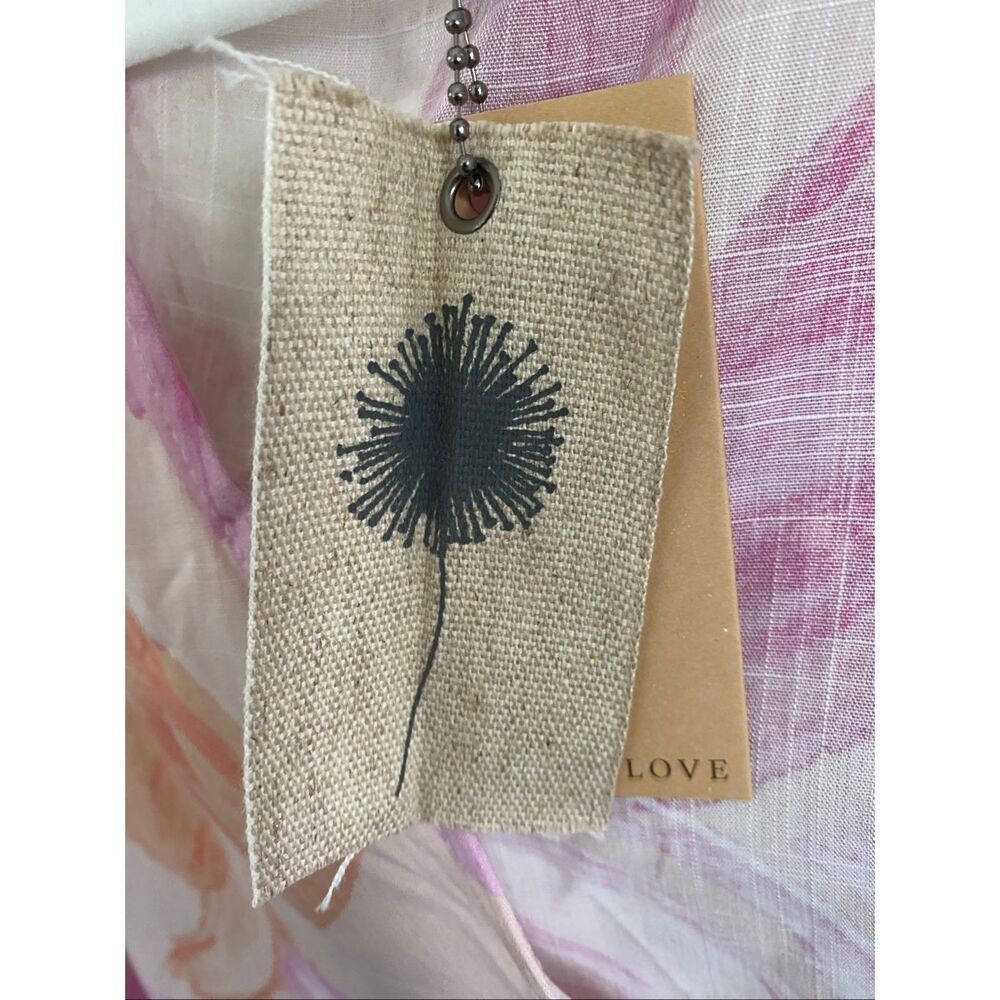 Label Of Love V-Neck Ruffle Bell Sleeve Mini Tunic Dress Short Boho Fairy Medium - Picture 11 of 13